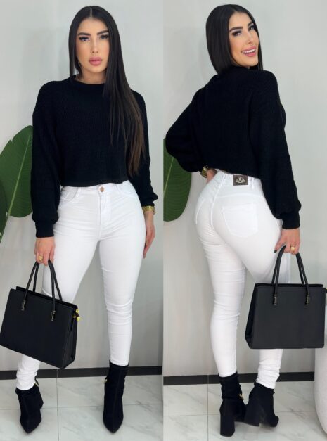 calÇa jeans promo (branco)