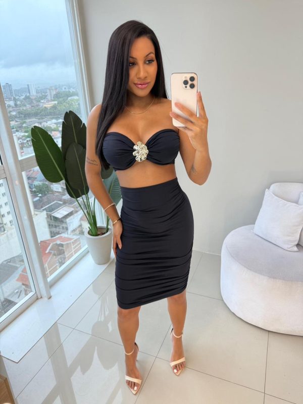 conjunto drapeado (rosa)