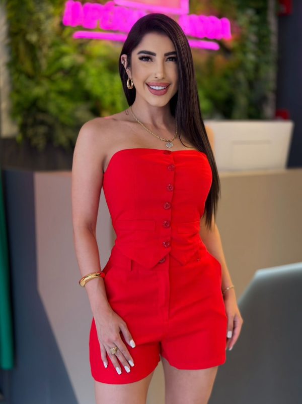 conjunto viscolinho (vermelho) conjunto viscolinho (vermelho)