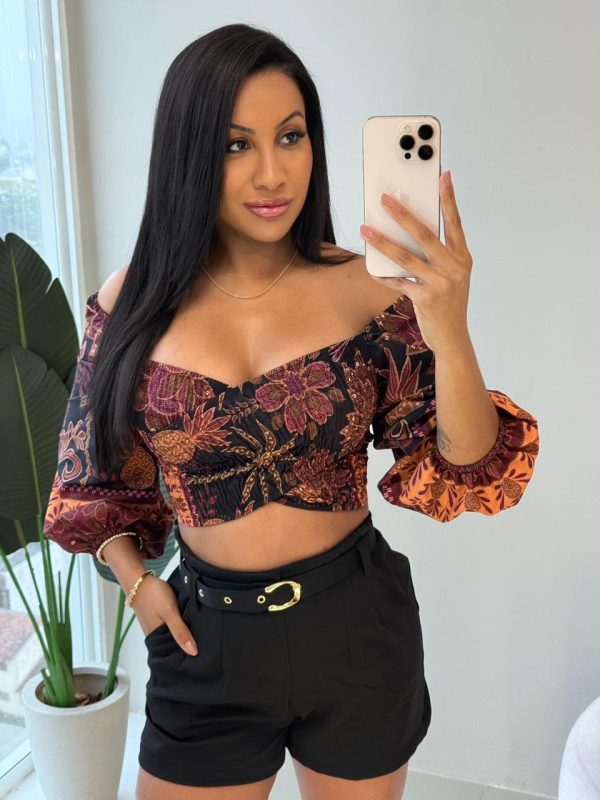 short alfaiataria (vermelho)