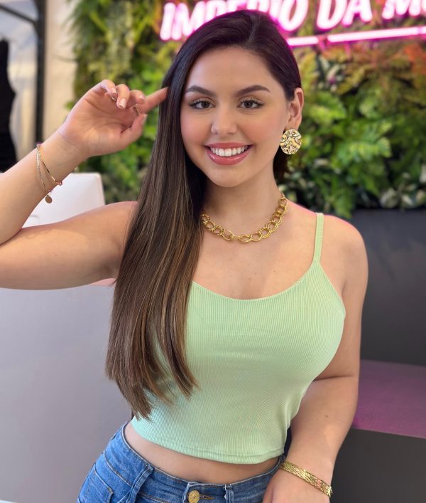 cropped alÇa fina (verde) cropped alÇa fina (verde)