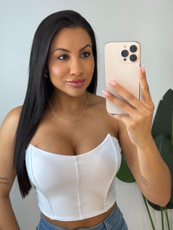 corselet poliamida (branco)