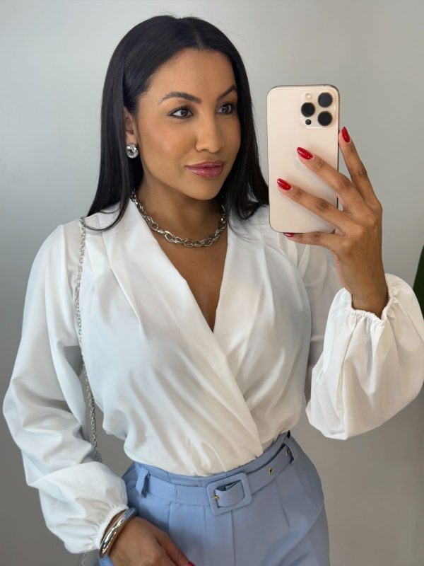 blusa viscose (branco)
