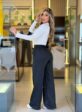 wide leg moletom (preto)