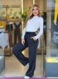 wide leg moletom (preto)