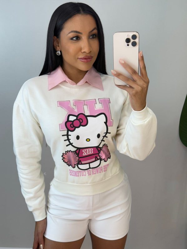 moletom hello kitty