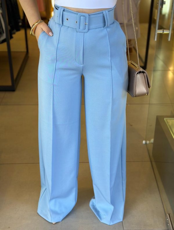 calÇa pantalona social (azul) calÇa pantalona social (azul)