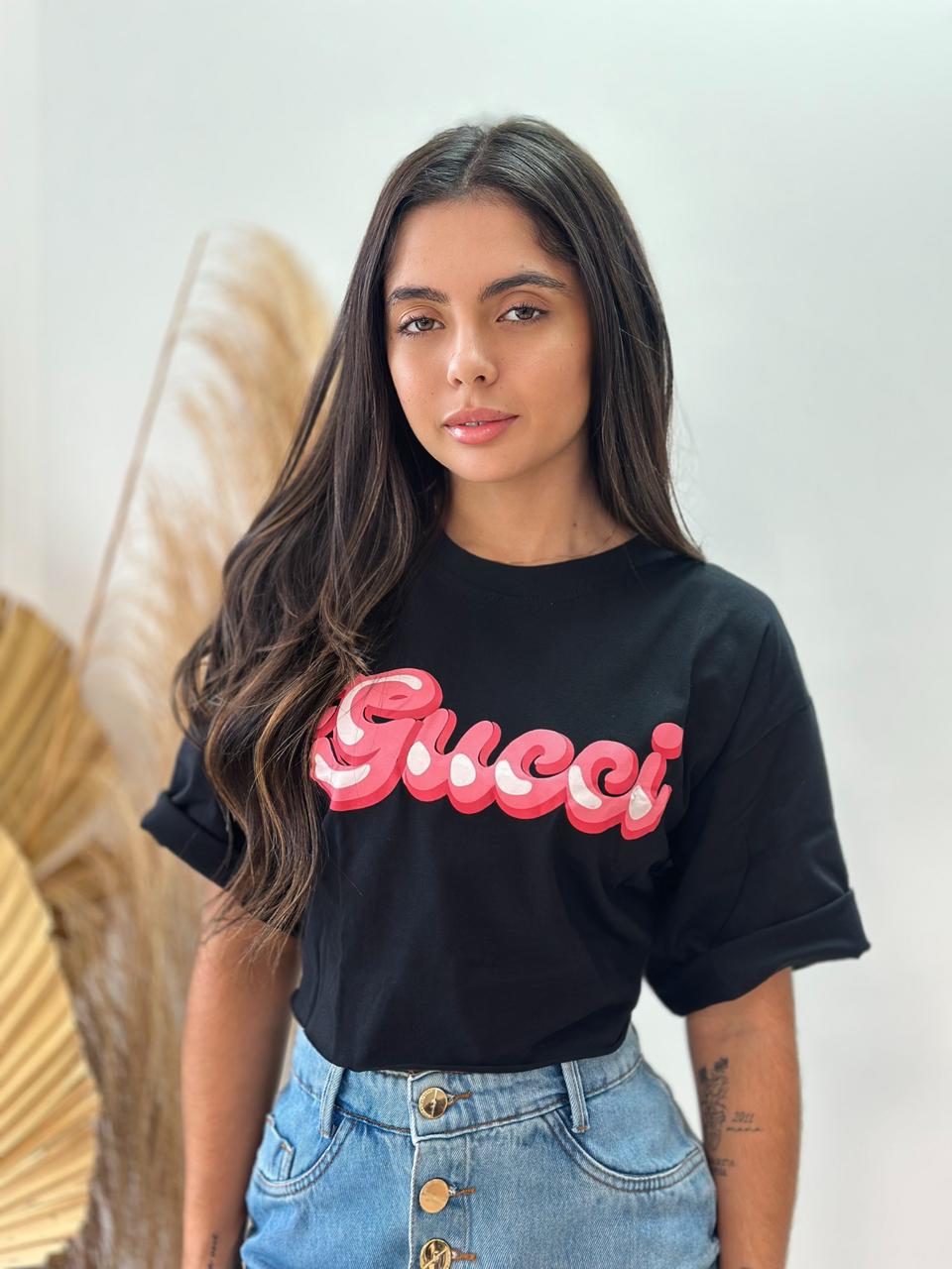 cropped t shirt (preto)