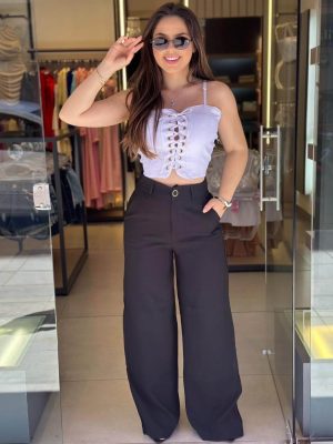 calÇa pantalona (preto)