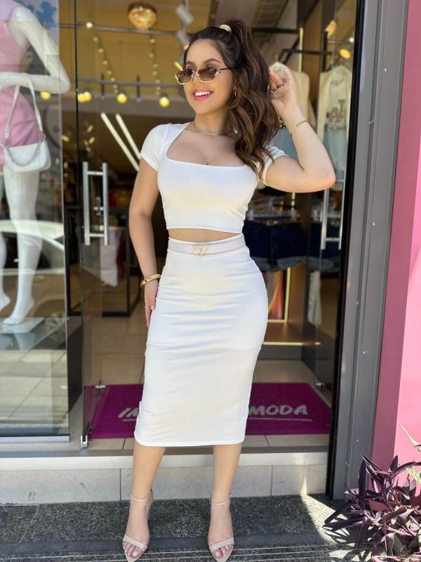 conjunto poliamida (branco)