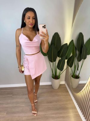 conjunto alfaiataria (rosa bb)