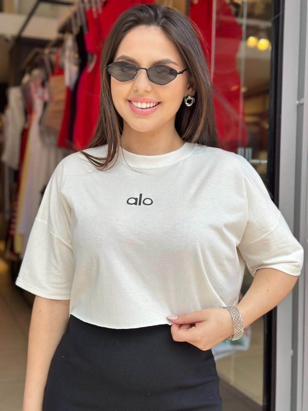 cropped t shirt (branco)