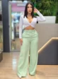 calÇa pantalona social (verde)