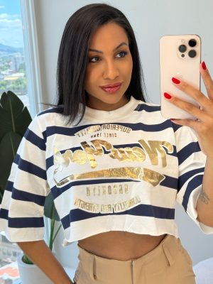 cropped t shirt (preto)