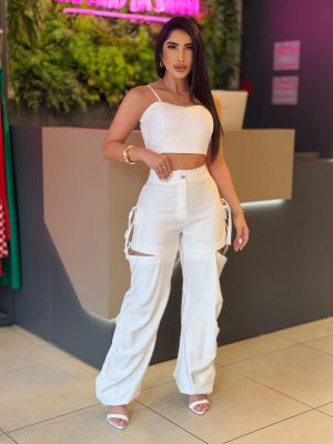 conjunto cargo (branco)