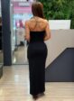 vestido longo (preto)