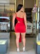 vestido poliamida (vermelho)