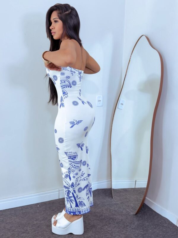 vestido midi (azul) vestido midi (azul)