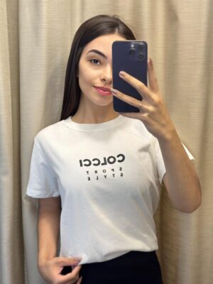 t shirt colcci (off white)