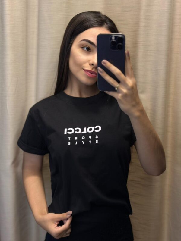 t shirt colcci (preto)