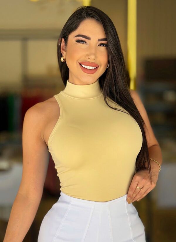 body polimiada (amarelo manteiga) body polimiada (amarelo manteiga)