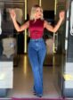 calÇa jeans flare (melinda)