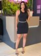 vestido zara (preto)