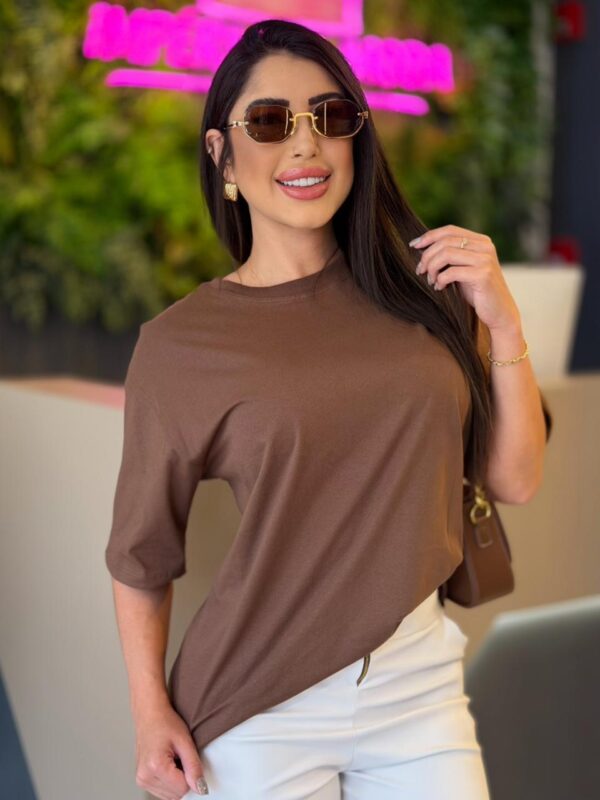 camisetÃo (marrom)
