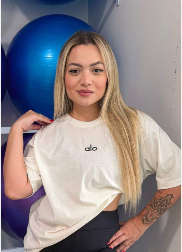 camisetÃo alo (off white)
