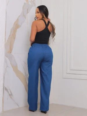 calÇa confy jeans (escuro)