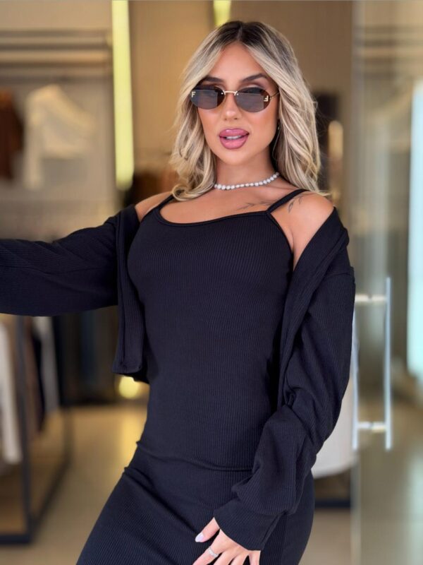 vestido conjunto anaruga (preto) vestido conjunto anaruga (preto)