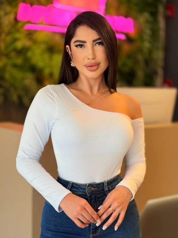 body poliamida (branco)