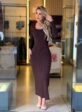 vestido costas tramadas