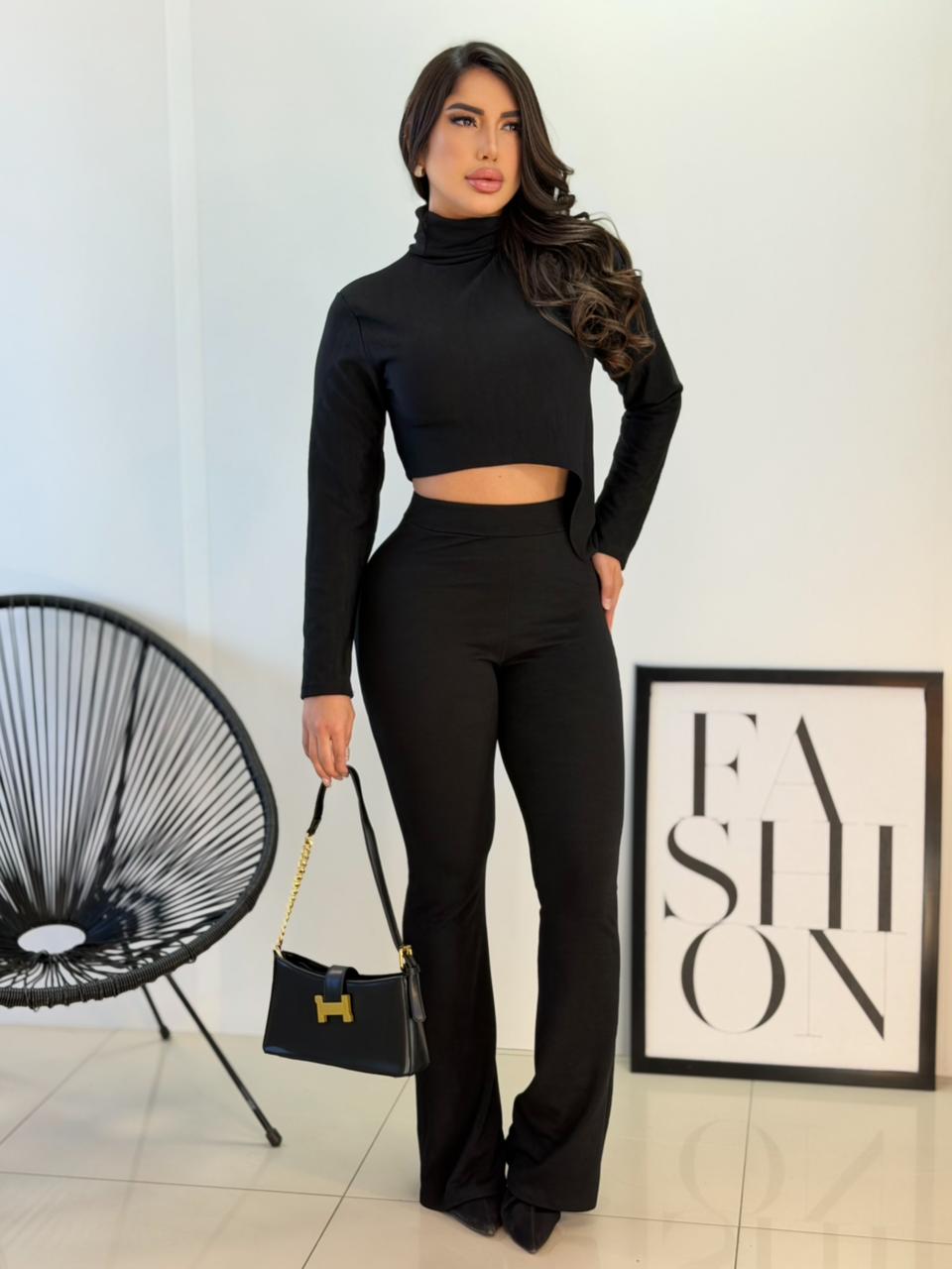 conjunto chloe(preto)
