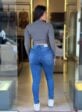 calÇa jeans melinda (lavagem escura)