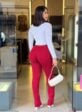 calÇa modal (vermelho)