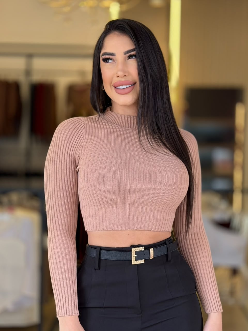 cropped modal (nude)