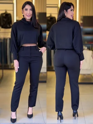 calÇa zara (preta)