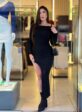 vestido mÍdi ribana (preto)