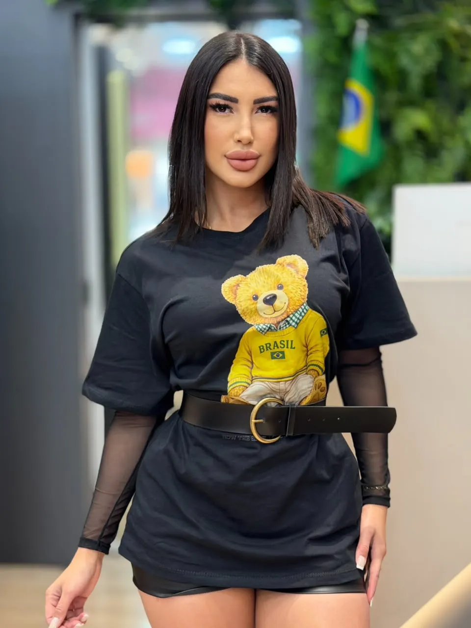 camisÃo brasil (preto)
