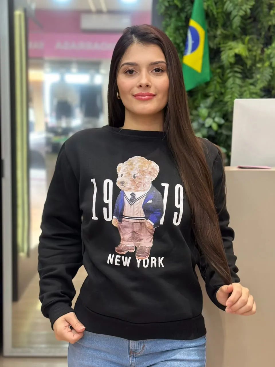 moletom urso (preto)