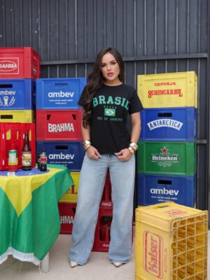 t shirt copa (preto)