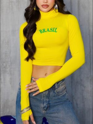 cropped copa (amarelo)