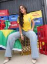 t shirt copa (amarelo)