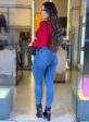 calÇa jeans melinda (marmorizada)