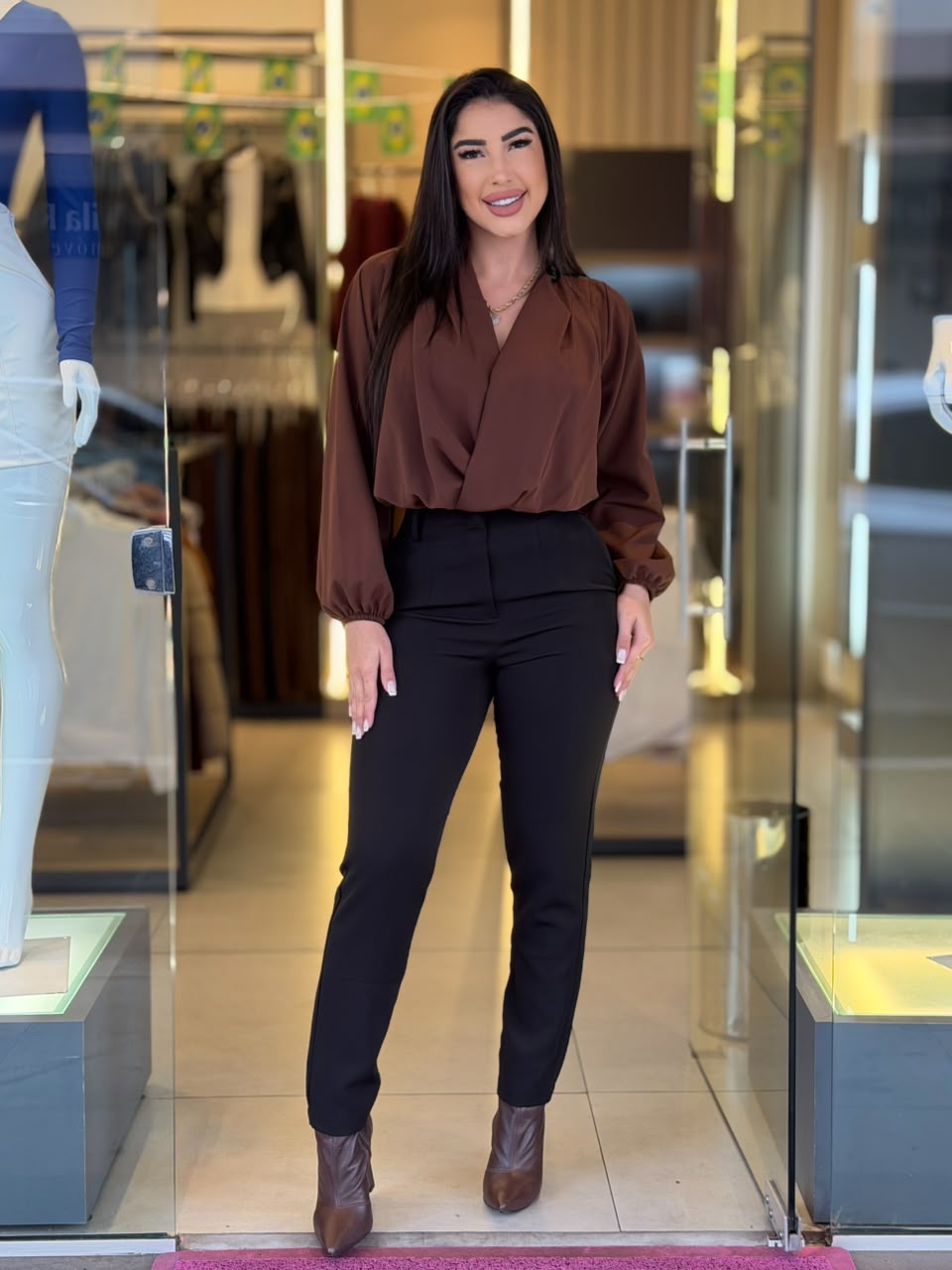 calÇa zara (preta)