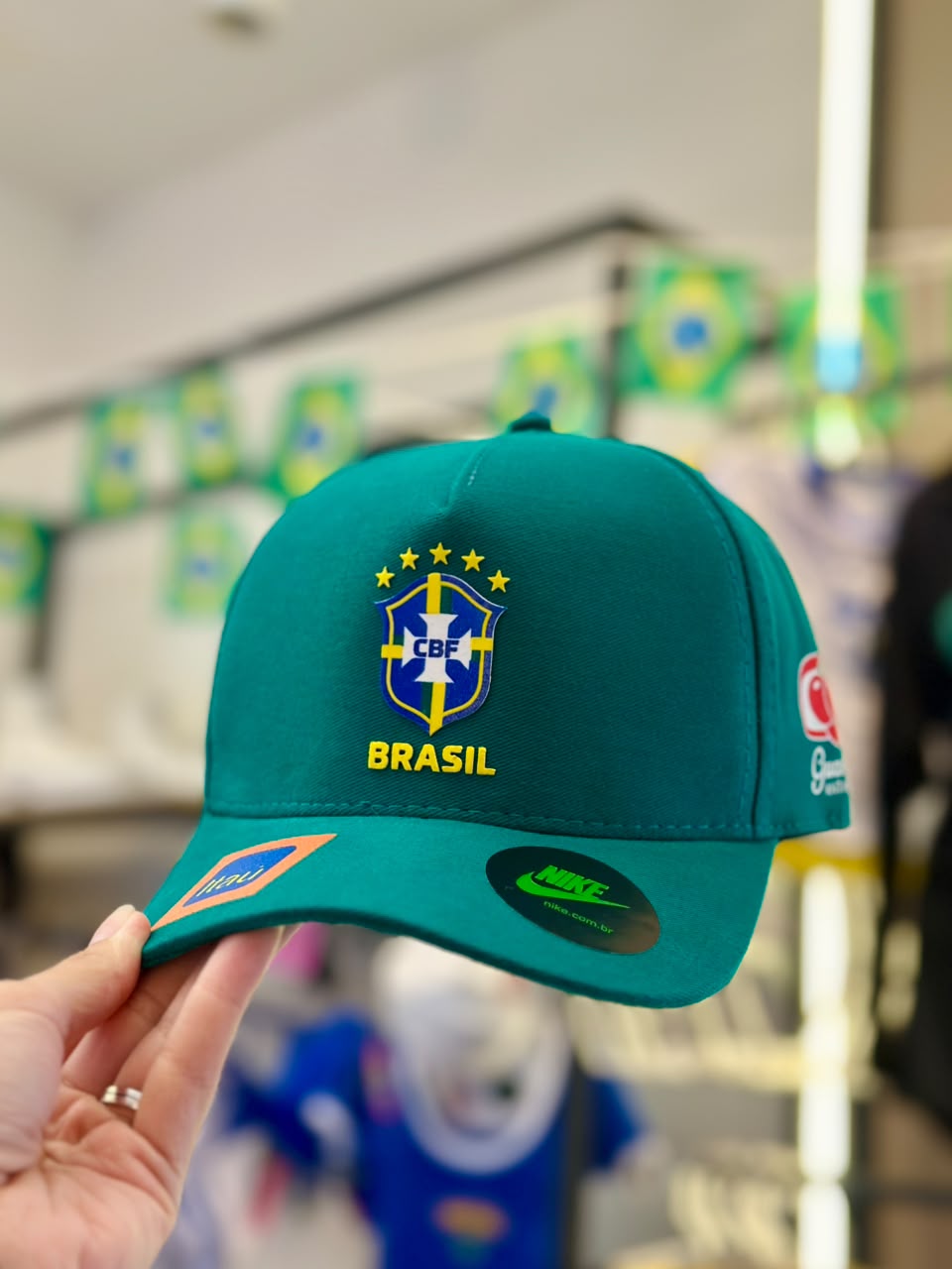 bonÉ copa (verde)